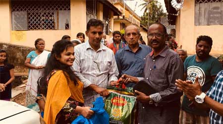 WOH giving to the people affected by the floods