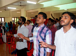 Youth Worshiping God