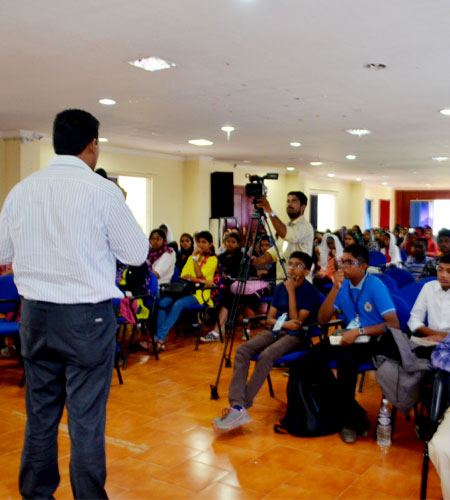 Way of Hope conducting a seminar