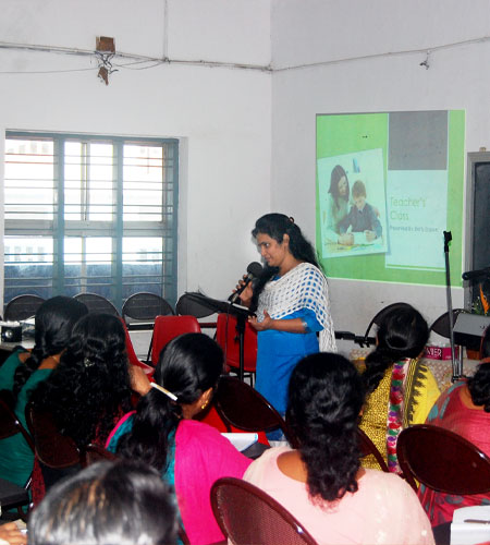 Way of Hope giving teachers class
